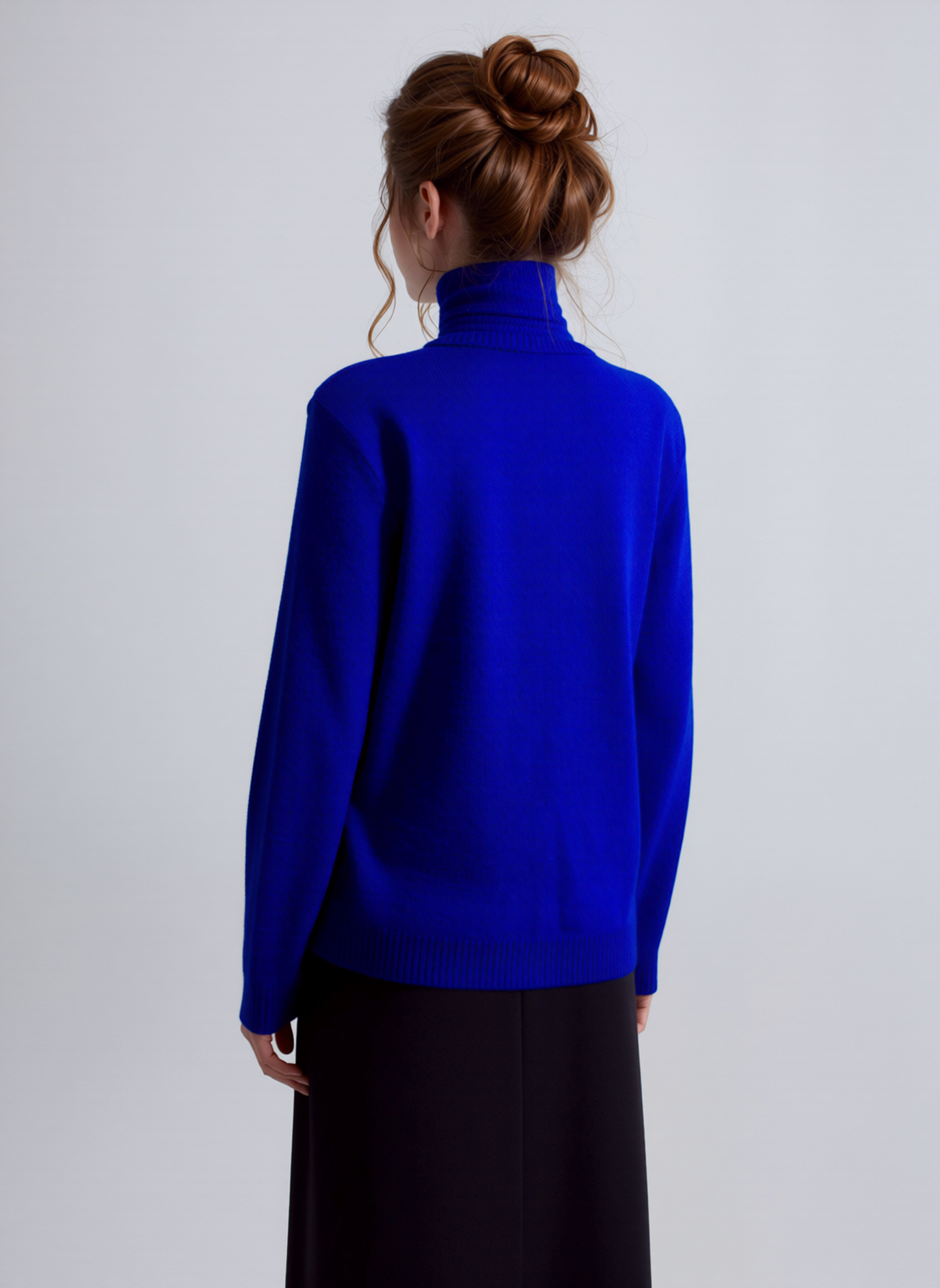 Royal Blue Stripe Twinset Jumper
