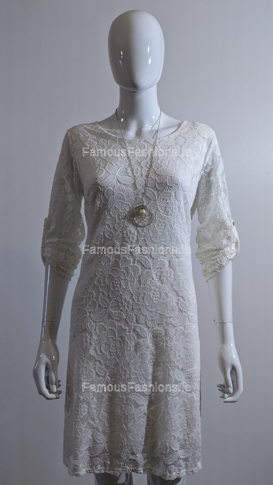 White Lace Dress