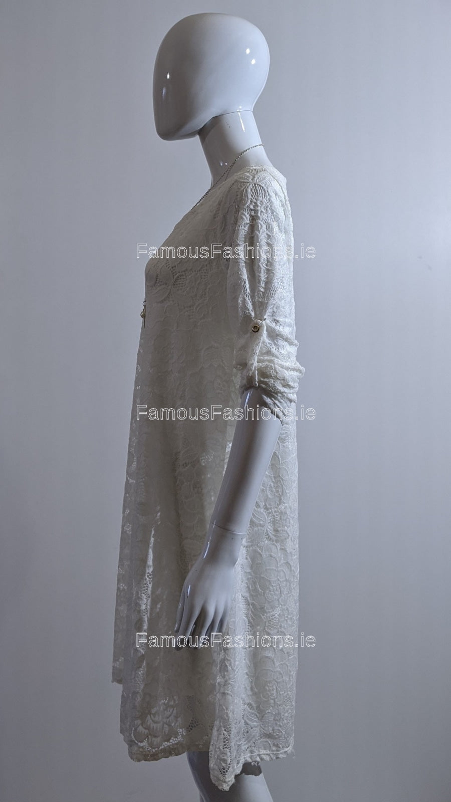 White Lace Dress