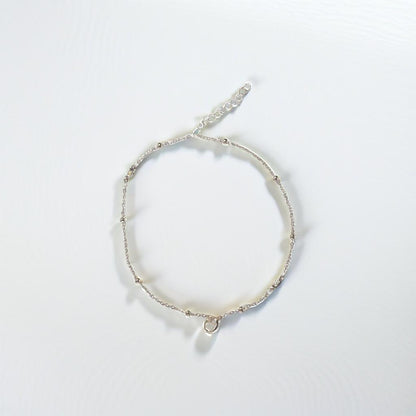 Rose Gold Rectangle Link Chain Bracelet