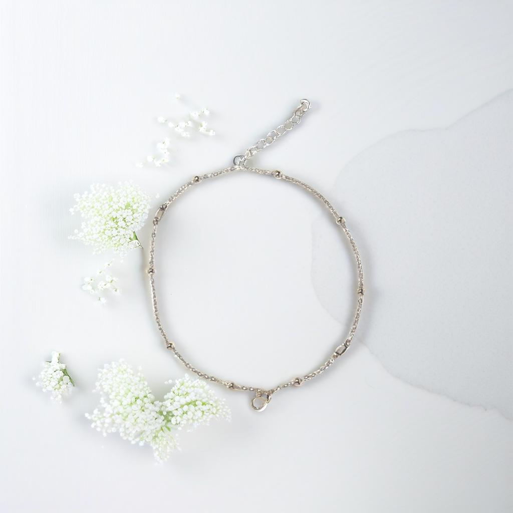 Rose Gold Rectangle Link Chain Bracelet
