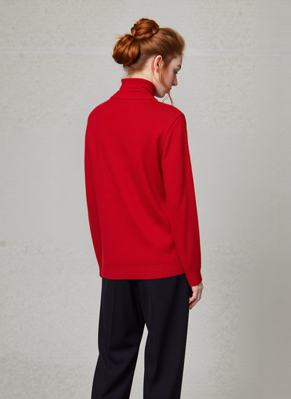 Red Stripe Twinset Jumper