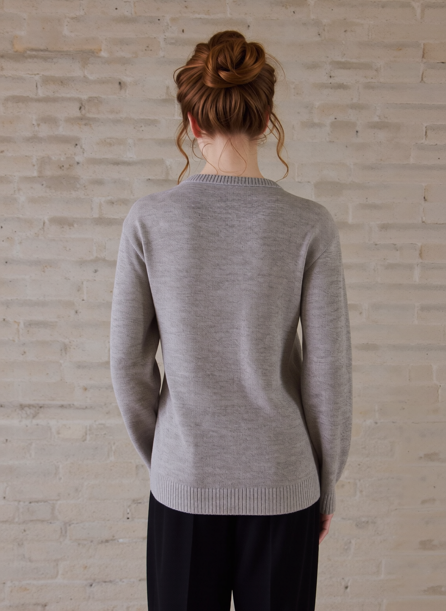 Beige Stripe Twinset Jumper