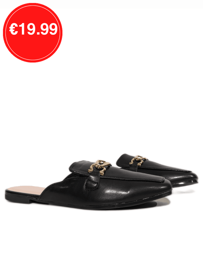 Black Gold Bucke Flat Mules