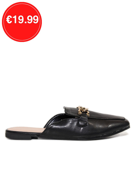 Black Gold Bucke Flat Mules