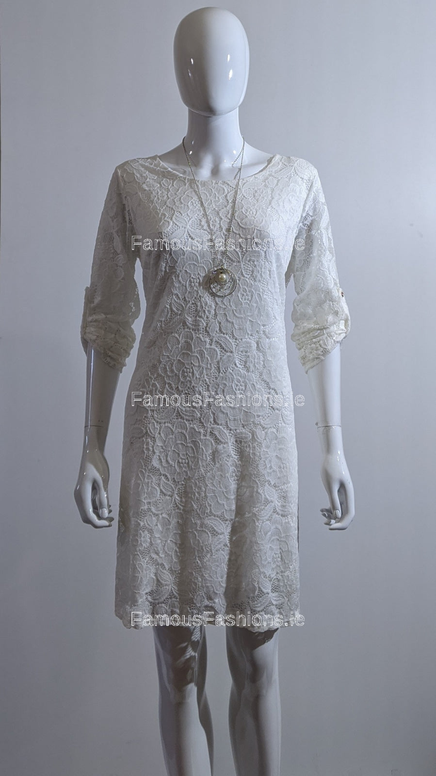 White Lace Dress
