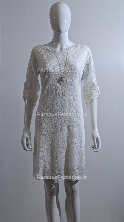 White Lace Dress