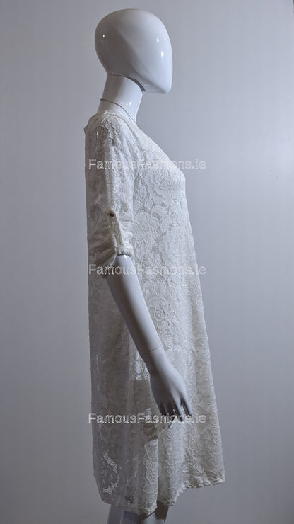 White Lace Dress